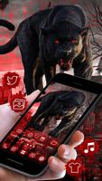 Poster Bloody Evil Leopard Launcher Theme Live Wallpapers