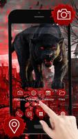 1 Schermata Bloody Evil Leopard Launcher Theme Live Wallpapers