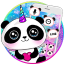 Galaxy Panda Launcher Theme Live HD Wallpapers APK