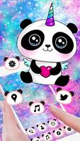 Galaxy Panda Launcher Theme Live HD Wallpapers screenshot 1