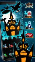 Halloween Party Launcher Theme Live HD Wallpapers Affiche