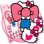 Princess Kitty Bow Launcher Themes HD Wallpapers APK