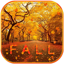 Gold Autumn Keyboard Theme APK