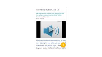 برنامه‌نما Free audio sermons عکس از صفحه