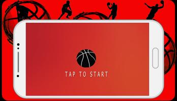 dunk hit basketball Affiche