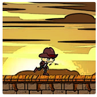 Adventure Western Hatboy runner old dashing cowboy アイコン