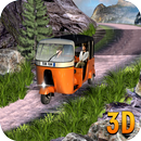 PK Offroad Rickshaw :Taxi Cab vs off road Rickshaw APK