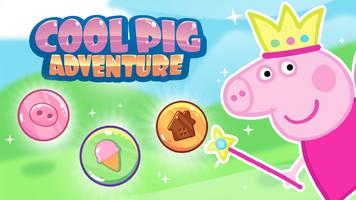 Cool adventure of pig: Slasher الملصق