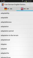 German English Dictionary تصوير الشاشة 1