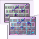 Pink Flower Keyboard Theme APK
