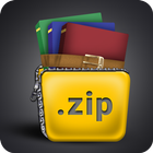 Rar unrar Files Zip unzip Tool & Archiver ikon
