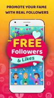 Free Followers & Likes - Best IG Hashtags Affiche
