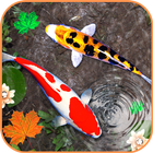 3D Koi Fish Wallpaper HD - 3D Fish Live Wallpapers icon