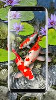 Koi Fish Wallpaper HD - 3D Fish Live Wallpaper imagem de tela 3