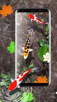 3D Koi Fish Wallpaper HD - 3D Fish Live Wallpapers capture d'écran 2