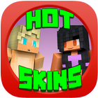 Hot Skins for Minecraft PE simgesi