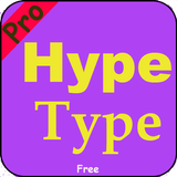 Pro Hype-type Free 2018 icône