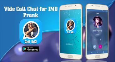 Video call chat for imo prank capture d'écran 2