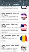 FREE IPTV DAILY UPDATES screenshot 1