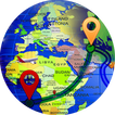 navigation carte du monde hors ligne