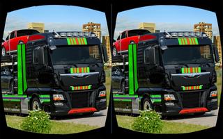 Vr City Cargo Truck Car Transport poster