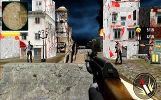 Zombies Gun Survival Combat 3d screenshot 2