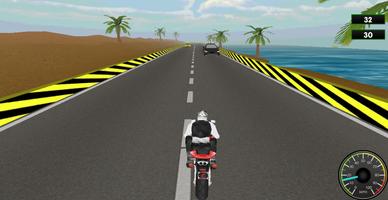 Free Moto Racing 3D captura de pantalla 1