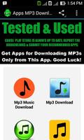 Apps for MP3 Downloader پوسٹر