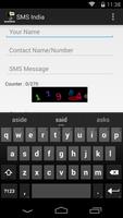 Free SMS to India Mobiles screenshot 1