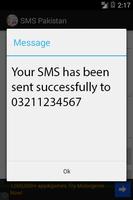 Free SMS Pakistan captura de pantalla 3
