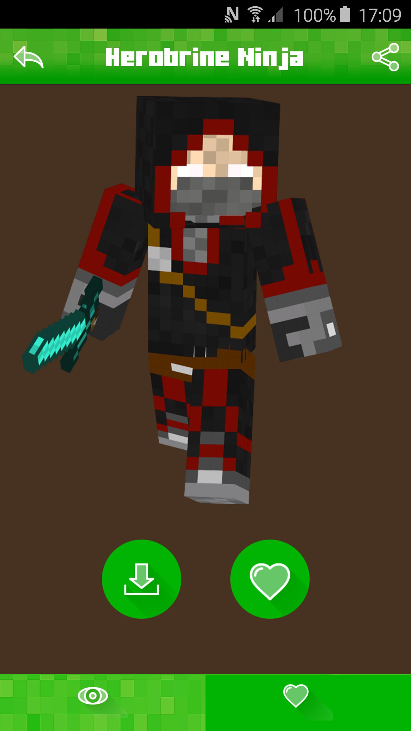 Herobrine Skins  for Minecraft  for Android APK Download