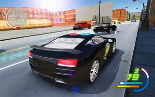 Police Car 3D : Crime Chase Cop Driving Simulator plakat