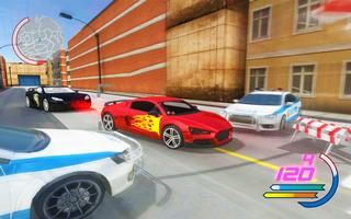 Police Car 3D : Crime Chase Cop Driving Simulator 截图 1