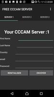 GRATUIT CCCAM Server 2018 capture d'écran 2
