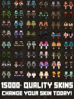 PvP Skins for Minecraft PE &PC Affiche