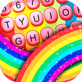 Free Rainbow Color Keyboard icon