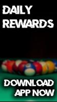 Free coins - Pool Instant Rewards for eight ball screenshot 1