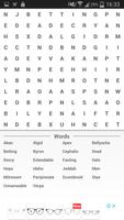 Free Wordsearch Game ภาพหน้าจอ 2