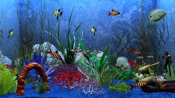 Aquarium Wallpaper HD captura de pantalla 1