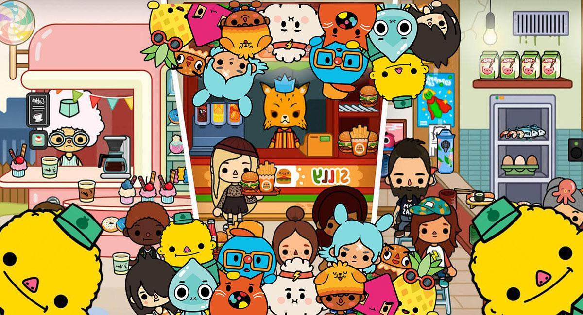 Toca life town. Герои игры toca World. Тока лайф Сити. Тока бока лайф Сити. Обои тока бока.