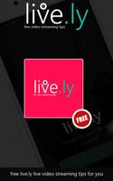 Tips Live.ly Video Streaming Plakat