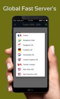 Turbo VPN - USA Ekran Görüntüsü 1