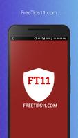 FreeTips11 - Dream11 Halaplay FiFA FootBall Tips Plakat