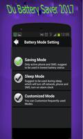 Du battery Saver & widget 2017 اسکرین شاٹ 3