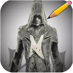 Descargar APK de How to Draw Assassins Creed Characters