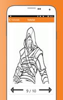 How to Draw Assassins Creed Characters capture d'écran 1