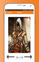 How to Draw Assassins Creed Characters capture d'écran 2