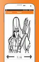 How to Draw Assassins Creed Characters capture d'écran 3