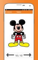 How to Draw Mickey Mouse Characters captura de pantalla 2