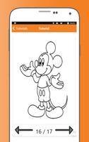 How to Draw Mickey Mouse Characters captura de pantalla 3